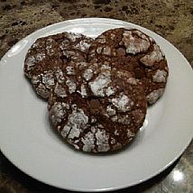 Cookies - Chocolate Crackled Cookies